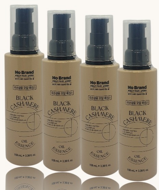 노브랜드 블랙캐시미어 극손상용 오일에센스, 4개, 100ml