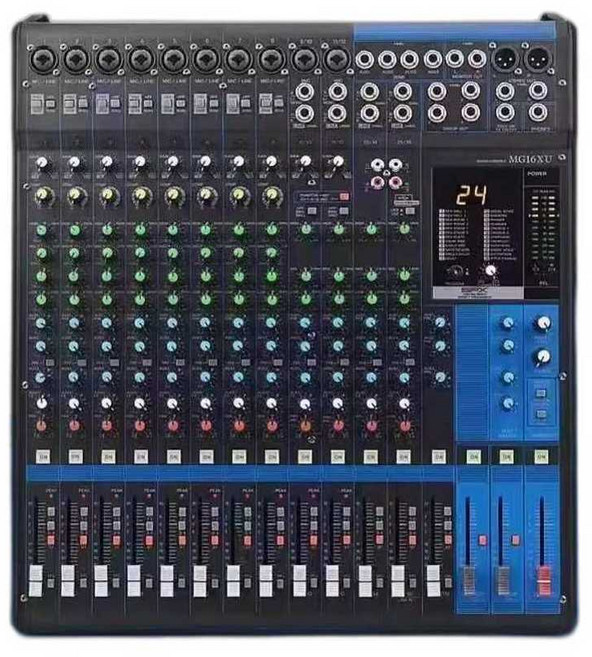 YAMAHA 오디오믹싱 콘솔믹서 MG16XU 시리즈 파워믹서, 상세페이지 참고, 믹싱MG16XU