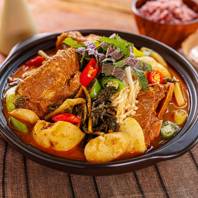 어촌시래기 대용량 감자탕 3.2Kg HACCP 인증, 1개