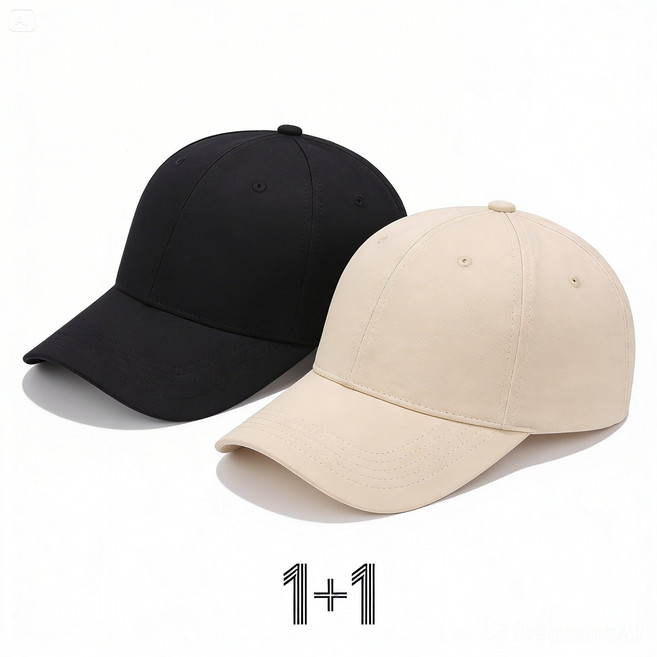 오웰리 대두 볼캡 소두 인증 무지 모자