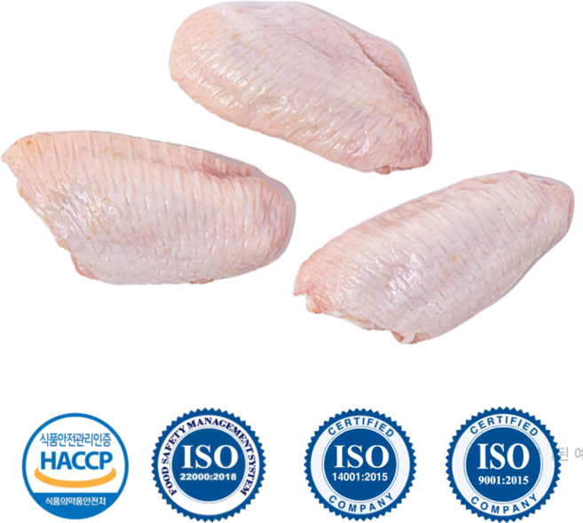 [도담들] 냉장 인제 청정 1등급 닭날개 윙 ISO HACCP, 1개, 5kg