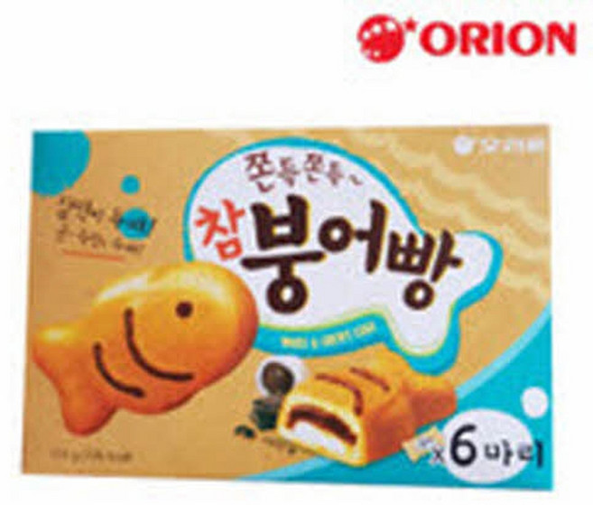 오리온 쫀득쫀득 참붕어빵, 9개, 174g