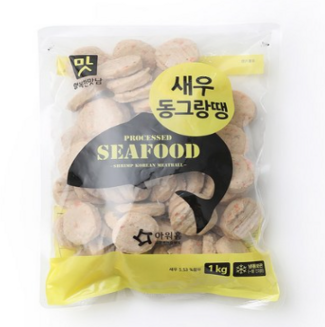 아워홈 새우동그랑땡, 1개, 2kg