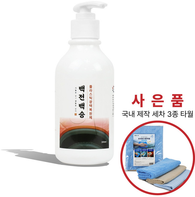 딜온 프리미엄 플라스틱 광택복원제 대용량 300ML, 1개