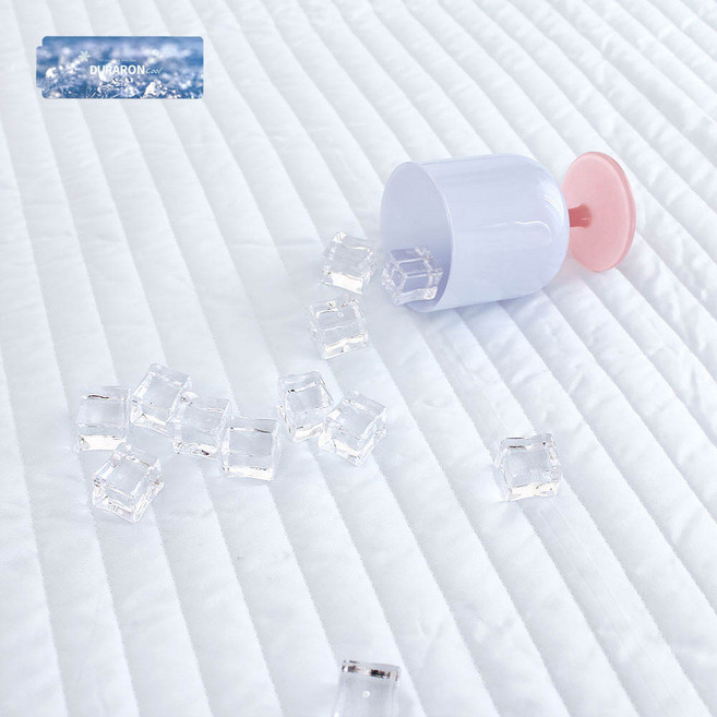 아이스터치 듀라론 쿨매트 냉감 밴딩 패드, 블루