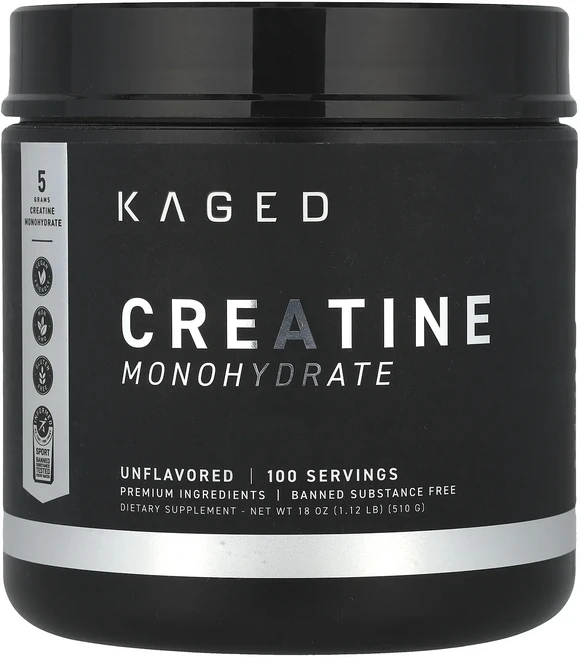 새해 건강을 선물하세요 Kaged 크레아틴 일수화물 무맛 510g(1.12lb) 특별관리진행, Kaged 크레아틴 일수화물 무맛 510g112lb, 510g, 1개 - 쿠팡