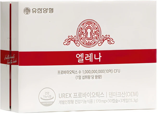 엘레나 유렉스 프로바이오틱스 유산균, 90정, 1개 - 쿠팡