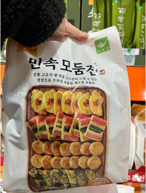 코스트코 사옹원 부침명장 민속 모둠전 1.102kg, 1개