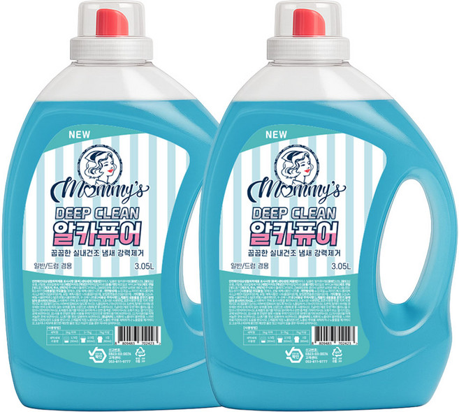 마미스 프리미엄 고농축 액체세제 세탁세제, 3개, 3.05L