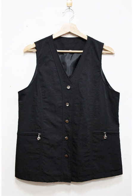 형제상회 할머니옷 할머니조끼 겹 춘추조끼 국산 호주머니지퍼 0005SF02