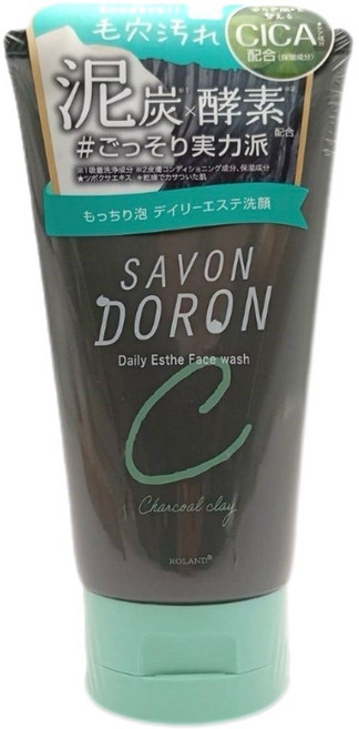 SAVON DORON Daily Esthe洗顏泥 深層清潔毛孔 CICA舒緩保濕, 120g, 1個