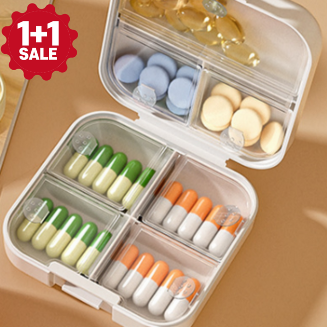 스프라우트 휴대용 약통 케이스, 2개