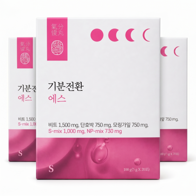 생활약속 기분전환 에스 20포 3박스, 100g, 3개