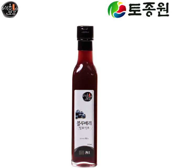 토종홍삼원 식초보감 블루베리발효식초 250ml 발효명장, 1개