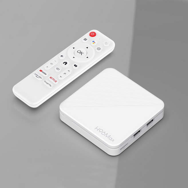 [가성비 셋탑박스] TV 박스 H96 MAX H313 스마트 안드로이드 14 4K HD Wifi6 BT 2GB 8GB16GB 듀얼 Google 음성 보조 미디어 플레이어 셋톱, Eu 플러그, 2GB 8GB, 1개