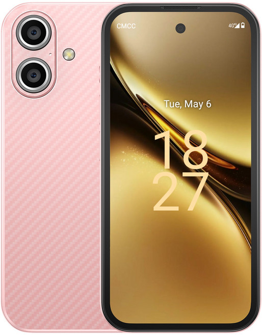 AIEK Q333 4GB RAM 64GB ROM 안드로이드 12.0 스마트폰 2000mAh Face ID 4G LTE 타입-C OTG 3.58인치 화면 소형폰, Pink