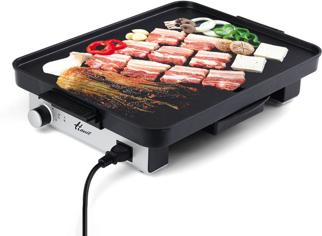 식기세척기에 설거지 가능한 한일 뚝딱 방수 전기그릴 HEG-1800HK, HEG-1800hk 전기그릴팬