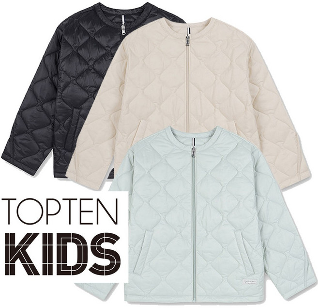 탑텐키즈 신제품 겨울부터 초봄까지 가볍게 입기 좋은 경량 점퍼 자켓