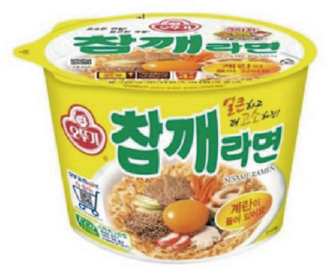 오뚜기 참깨라면 컵 110g