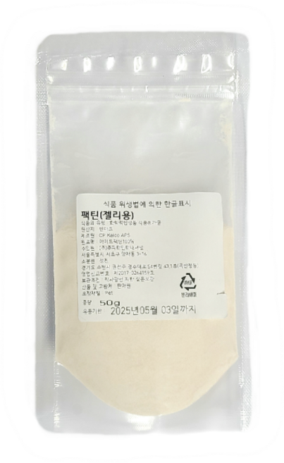 팩틴(젤리용) 50g 펙틴안정제/펙틴, 가루, 1개