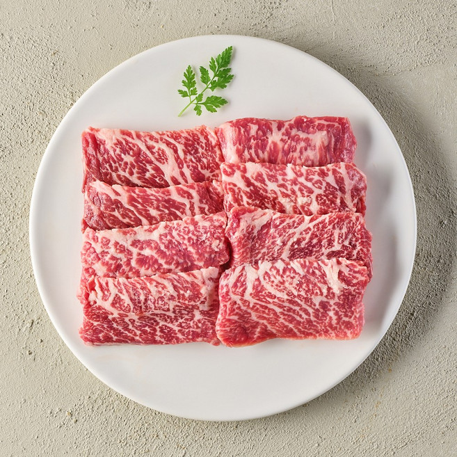 도담우 국내산 치마살 소고기 특수부위 로스용 구이용 (와사비솔트 증정), 1개, 200g