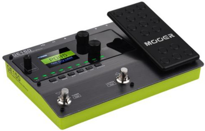 MATRIBOX2 MOOER GE150 앰프 모델링 및 멀티 이펙트 페달 151 80s 루퍼 40 드럼 리듬 10 메트로놈 탭 55 모델, 2) US, 1개