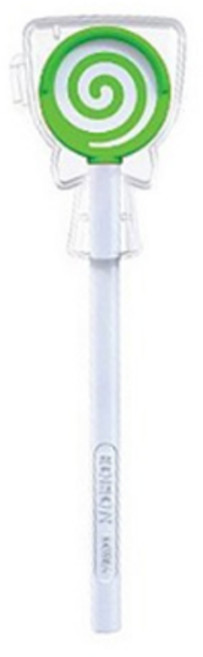 에디슨 혀 클리너 그린 + 케이스, 1개