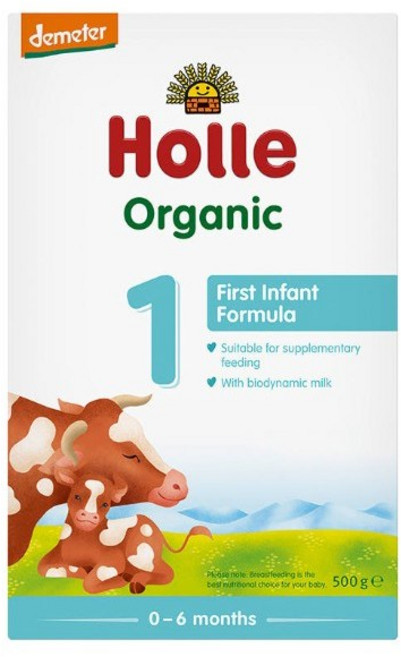 홀레 유기농 분유 1단계 0~6개월, 500g, 1개