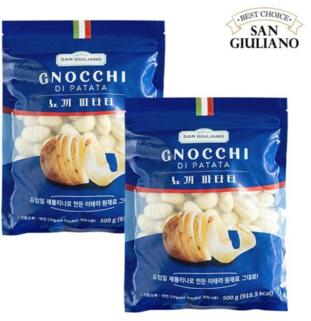 [보라티알](냉동) 산줄리아노 뇨끼 500g x 2개