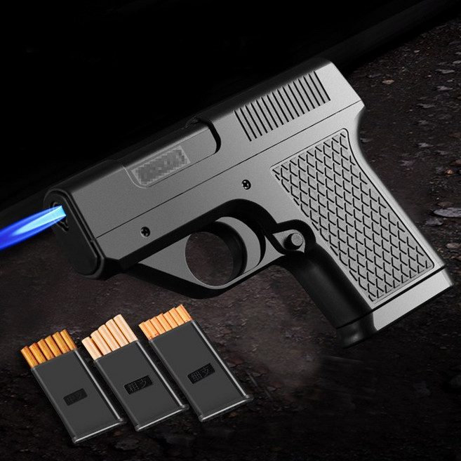 담배케이스 휴대형 일체형 가스충전 건타입