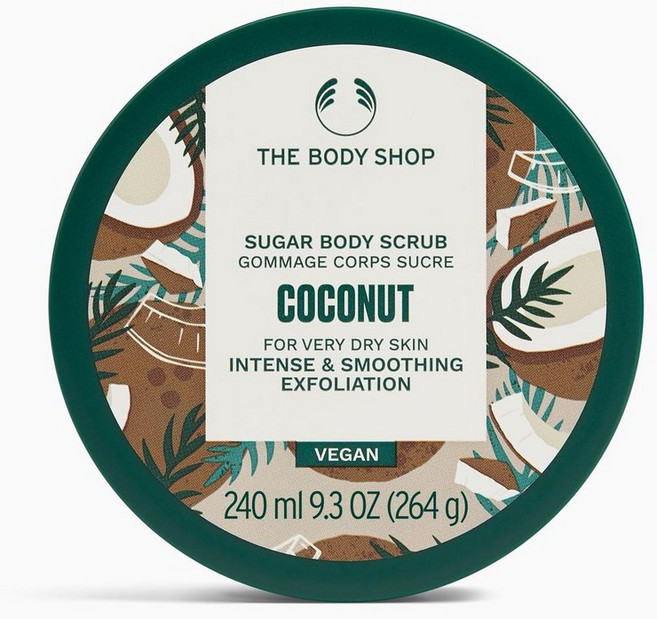 호주 더바디샵 The Body Shop Coconut Body Scrub 코코넛 바디스크럽, 1개, 240ml