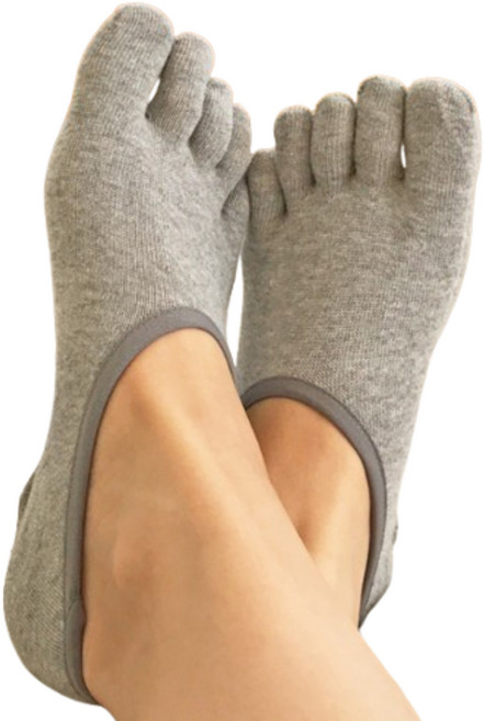 100% 천연 순면 국산 여성 봄 유니키 발가락 덧신 세트