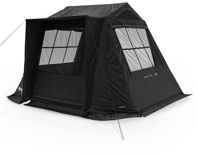 카즈미 와일드 필드 오스카 코트 하우스 텐트, 검정, 2인용