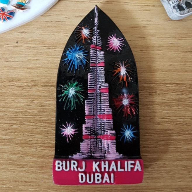 세계 냉장고자석 여행 세계 컬렉션 마그넷 유럽 마그네틱 기념품 인테리어 선물 수집 장식품 동남아 아메리카, 마02. 두바이