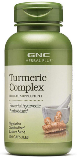GNC 강황 콤플렉스 100캡슐 터메릭 Turmeric Complex, 1개, 100정