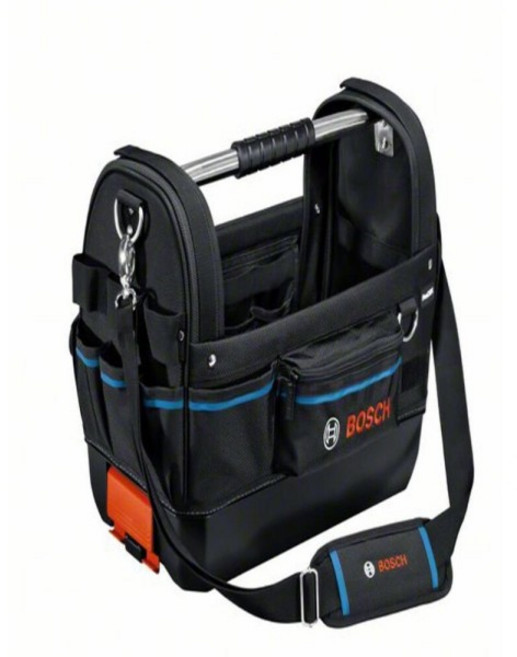 보쉬 공구가방 오픈툴백 전문가용 툴백 정리함 연장가방 휴대용 공구통, 1개