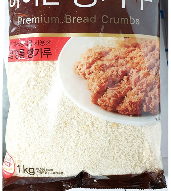 돈까스용 빵가루(코알라 1k) X6 튀김 식당용 대량구매용, 1kg, 6개