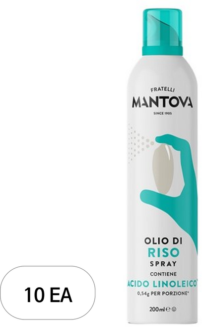 만토바 현미유 라이스 오일 스프레이, 200ml, 10개