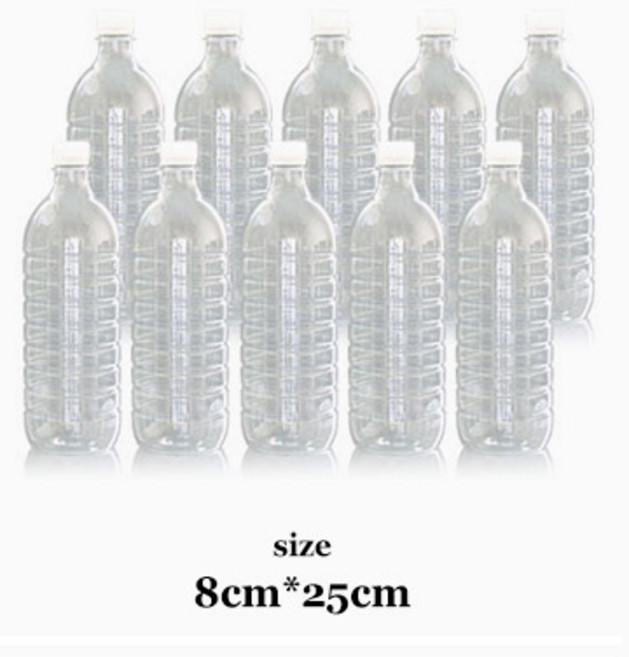 에코스킨 PET 플라스틱투명용기 페트병, 10개, 900ml