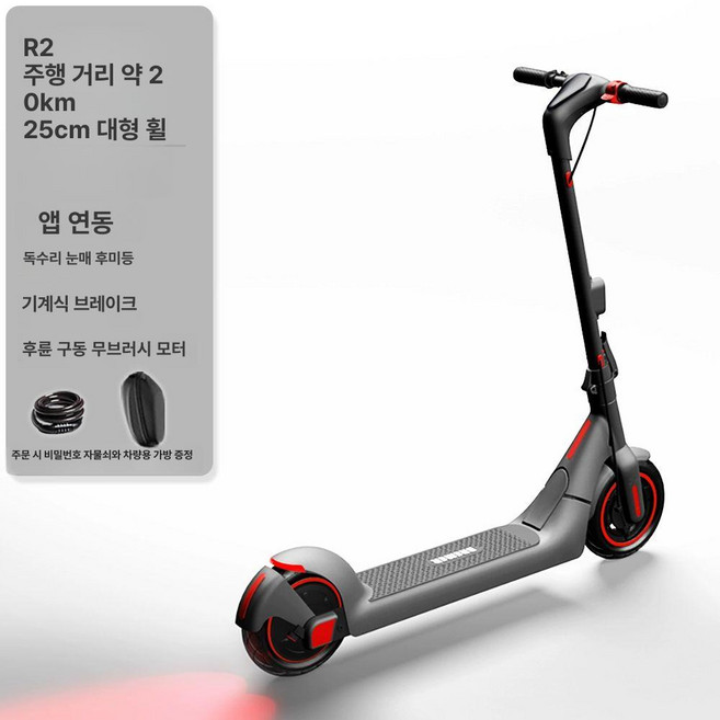 나인봇 고성능 전동킥보드 세그웨이 G3 2000W, 1개, R2 그레이 리튬 20km, 36V