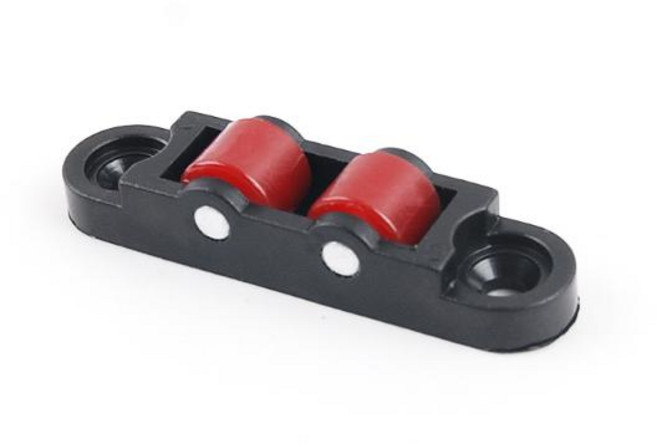 롤러 슬라이딩책장 교체 미니 수리용 레일 레일호차, 1개