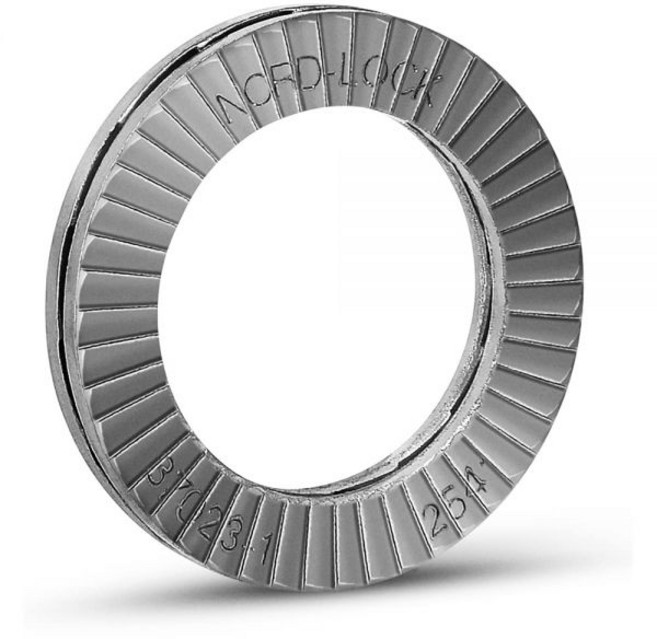 노드락 웨지 락킹 와셔 스테인리스 스틸 254 SMO 진동 저항 안전 M6 볼트용 확장된 외경 10쌍, M18 Bolts, 3, 1개