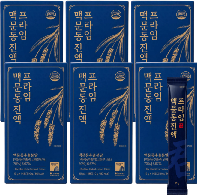 국산 볶은 맥문동 진액 100% 볶음, 84개, 15ml