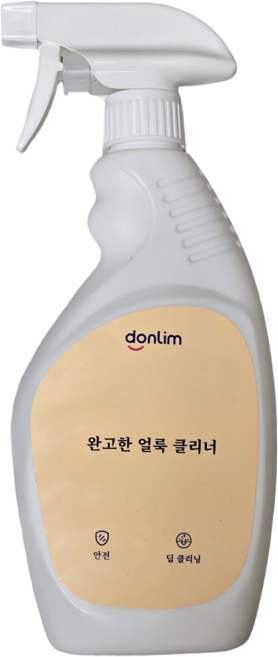 Donlim 패브릭 청소기 전용 세정제 얼룩 클리너, 1개, 500ml