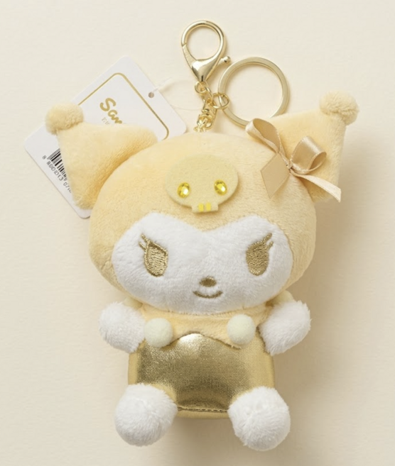 정품 산리오 골드에디션 키링 15*10CM 중사이즈 6종