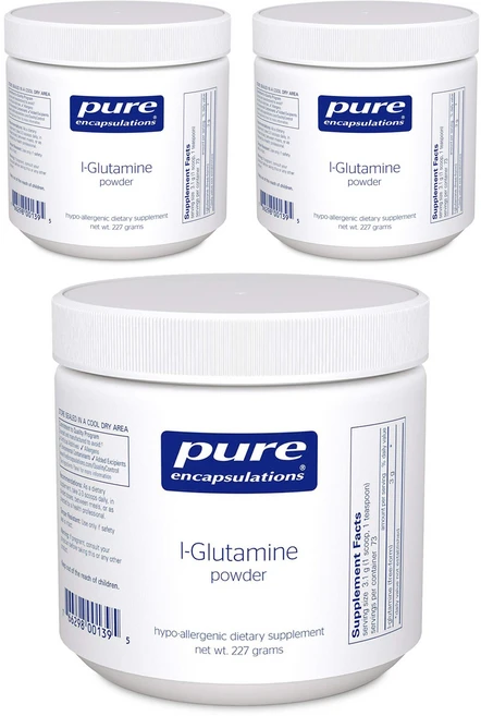 퓨어인캡슐레이션 L-글루타민 파우더, 227g, 3개 - 쿠팡
