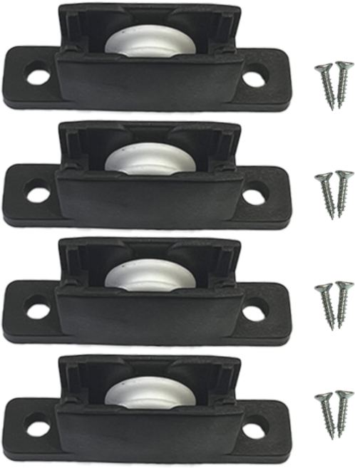 드림공간 방충망로라 알루미늄샤시용 망 바퀴 롤러, 4개