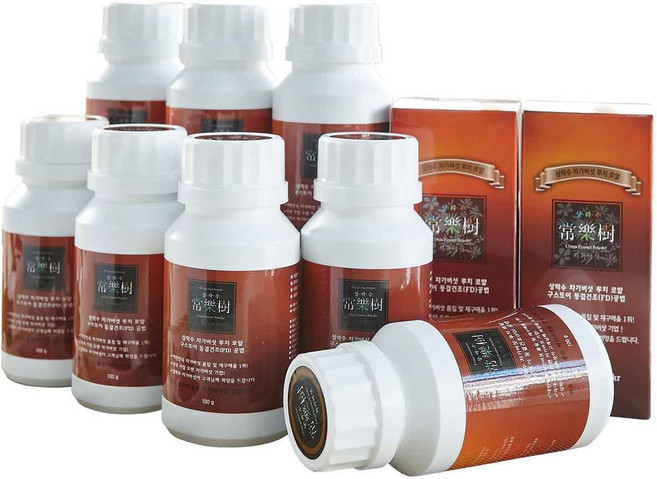 상락수 차가버섯 추출분말 루치로얄(FD) 1kg 슈퍼프리미엄급 러시아산 1등급 100% 한국특허승인기술력 우수 동결진공건조공법, 10개