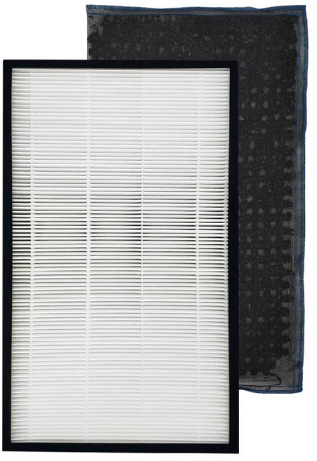 Panasonic國際牌 空氣清淨機濾網 (F-PXM55W F-PXH55W F-VXH50W 適用), 1個, 1片抗敏HEPA+1片除臭活性碳