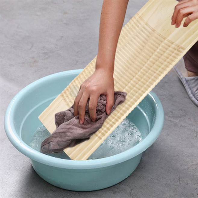 이모네 국산 나무빨래판 손빨래, 대형